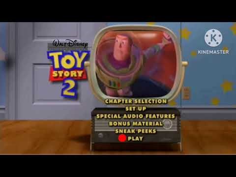 Disney Toy Story 2: The Ultimate Toy Box Collection 2000 DVD Menu