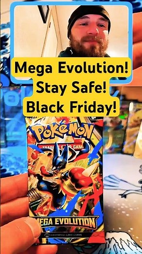 Pokemon Mega Evolution Opening! Stay Safe For Black Friday!