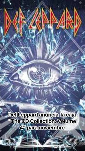 Def Leppard anuncia la caja "The CD Collection: Volume 4" para noviembre.