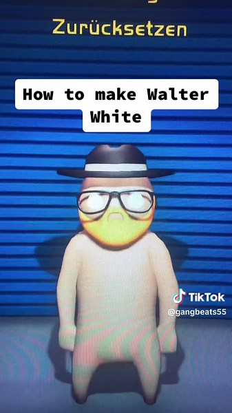 How to Make Breaking Bad Skin in Gang Beasts