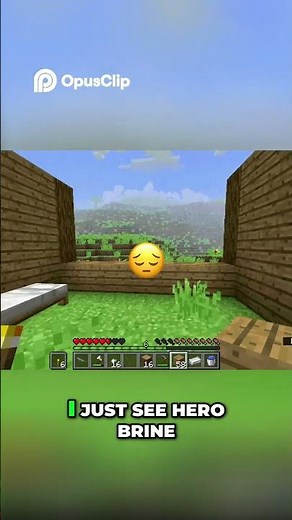 Is That Herobrine? #mine #minecraft