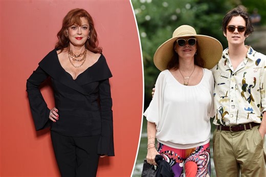 Susan Sarandon’s son asks social media users to stop showing mom’s ‘honkers’