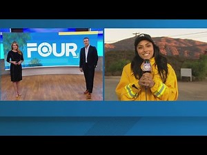 Wildfires and urban fires | Michelle Khare from "Challenge Accepted" joins CBS 8 for a day