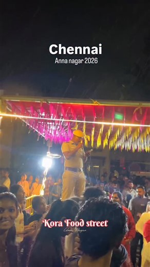Krishna-chennaidiaries | Anna nagar kora food Street blast...🔥 . . . . . | Instagram