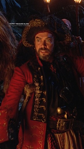 The Muppets on Instagram: "Upstage, lads! Sing along with Long John Silver as he leads his crew in a rousing rendition of "A Professional Pirate"! Stream Muppet Treasure Island on @disneyplus to celebrate the film's 29th anniversary today."