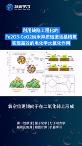 【顶刊解读】利用缺陷工程化的纳米异质结激活晶格氧，实现高效的电化学水氧化作用