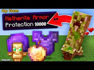 Minecraft, But Mobs Drop Op Items 😱