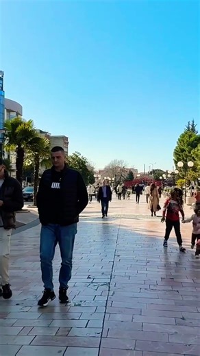 Shkoder Albania city center a lovely day #shkodra #albania #city