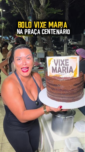 Bolo Vixe Maria: Delícia de 600g por R$30 na Praça Centenário