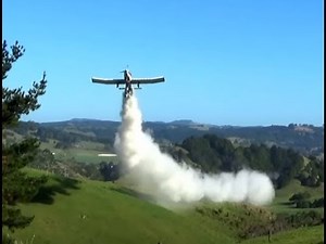 Fletcher FU24 (ZK-JQB) Aerial Topdressing