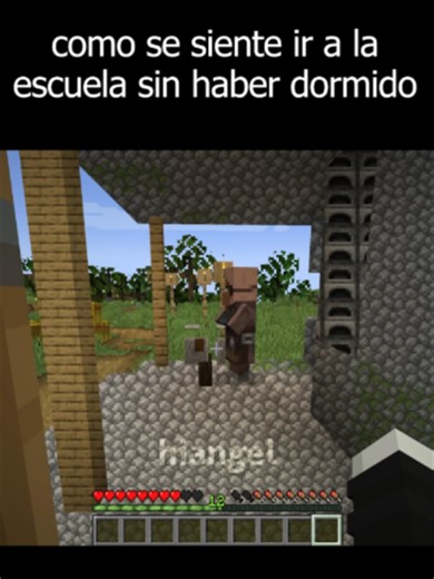 como se siente ir a dormir a la escuela sin haber dormido #minecraft #minecraftmemes #minecraftbuilds #fyp