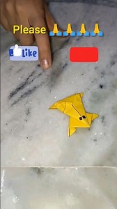 Origami Frog #paperfrog #jumpingfrog #diycraft #kidsvideo