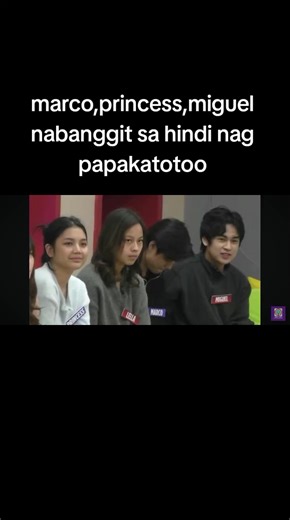 marco princess and miguel nabanggit sa hindi nag papakatotoo #fyyyy #fyp #pbb