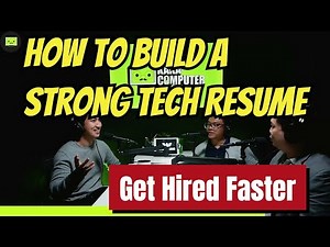 How to Build a Strong Tech Resume (Get Hired Faster)