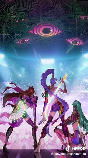 training for the big debut 💖💜💚✨ k-pop: demon hunters is in development at our studio #kpop