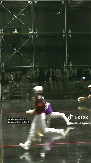 REMEMBER: if the ball bounces twice on the floor the point is OVER #jaialai #sportsoftiktok #rallysport