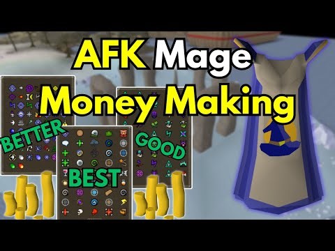 Top AFK Money Making Mage Spells in OSRS