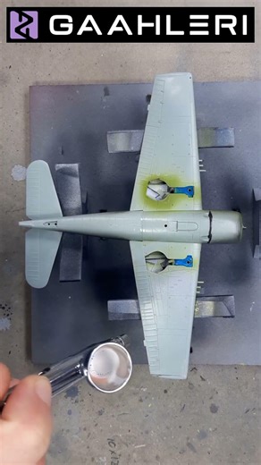 F6F HELLCAT PRIMERA PARTE #shorts #modelismo #gaahleri #maquetas #hellcat #usnavy