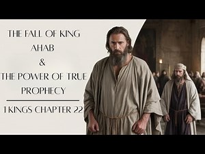 1 Kings Chapter 22 | The Fall of King Ahab & The Power of True Prophecy | Bible Chapter