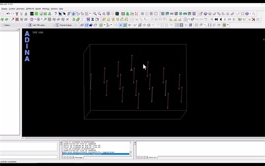 02 Creating a Building Structure in ADINA