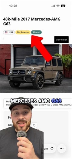 What did this G63 sell for on Bring a Trailer?