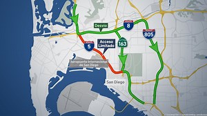 Reabre temprano la autopista I-5 en dirección sur tras reparación de puente en San Diego