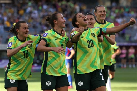 Sam Kerr scores first Matildas goal since 2023 to open Asian Cup with win | Flashscore.com