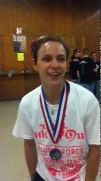 Darla Harris post fight interview from Army vs. Marines III