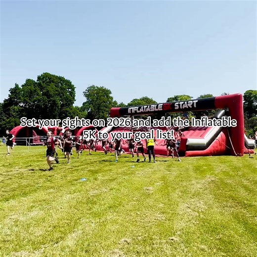 1.4K views | Already thinking about your 2026 goals? Make sure the Inflatable 5k is one of them! The UK's BIGGEST and BEST Inflatable 5k Obstacle Course!  Save up to 58% + groups save extra. Book Today! ukrunningevents.co.uk or click link in bio. #Inflatable5K #10YearsStrong #BounceInto2026 | UK Running Events | Facebook