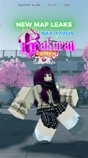 NEW MAP LEAKS in GAKURAN | discord.gg/gakuran • #gakuran #gakuranroblox #gakuranstyle #roblox #viral