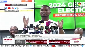 NDC urges Bawumia to concede DEFEAT | Benjamin Wayo Mahama