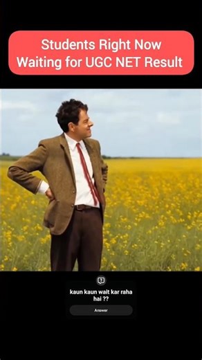 UGC NET Result ka Wait 😐 | Students Be Like “Bas Aaj Aayega” 🤡 #ugcnetresult2025 #ugcnet #ntaugcnet