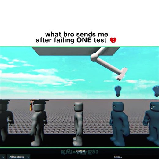 What bro sends me after failing ONE test 🥀| ROBLOX #roblox #edits #memes