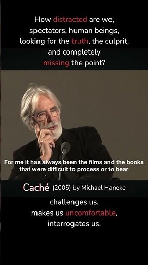 Caché, hidden, the perfect recap of this 2005 masterpiece. #caché #hidden