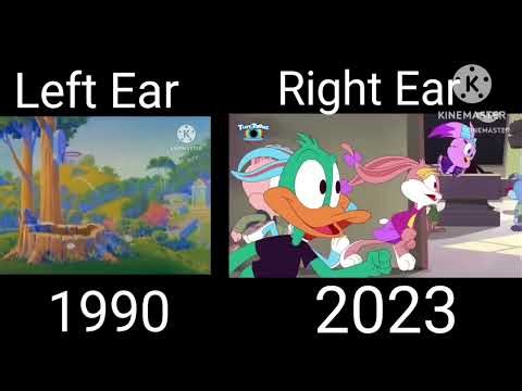 Tiny Toons Intro Comparison (Side by Side)