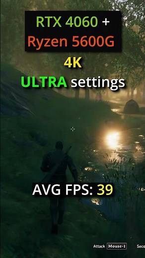 Valheim | 4K LOW vs ULTRA - RTX 4060 + Ryzen 5600G FPS Test! #valheim #rtx4060