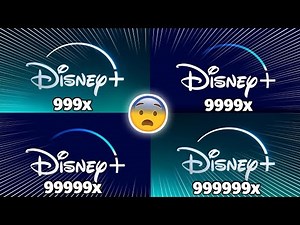 Disney Plus Intro at 999999x Speed Will BREAK Your Screen!