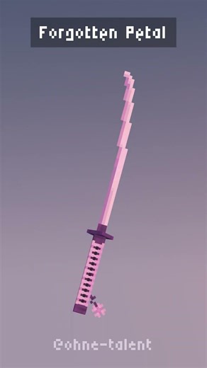 Katana Texture Pack for Minecraft | 04 #blockbench #minecraft