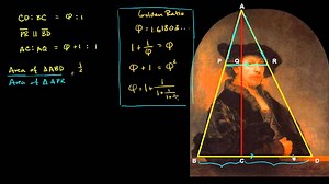 Geometry word problem: the golden ratio