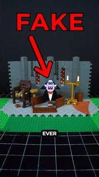 This LEGO Build is FAKE! #lego #vampire #photography #afol