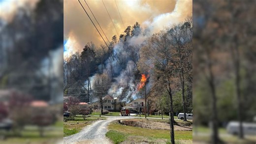 Three wildfires continue to burn in western North Carolina