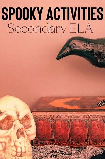 Halloween ELA Activities for Middle School and High School - Building Book Love