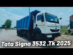 Tata Signa 3532 Tipper Live Test Drive & Demo | Customer review 2025