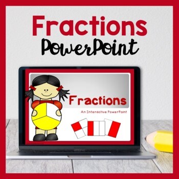 Fractions PowerPoint 1st Grade What Is A Fraction? Teaching Slides Warm Up