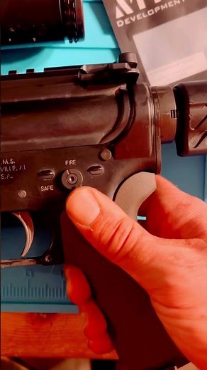 Atrius super selector on my Ar15 #pewpew #cod #military #airsoft #tacticaledc #hunting