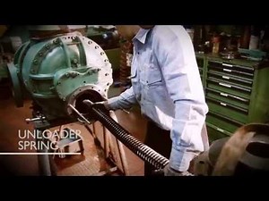 Assembly of Overhauled Frick Rotary Screw Compressors