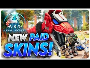 Ark Ascended - EPIC Power Ranger Skins Are FINALLY Here!