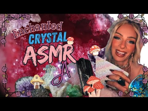 ASMR with Crystals | Relaxing Soft Whispers