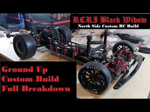 RCRI No Prep RC Drag Car Full Custom Build Break Down Black Widow Street Eliminator NPRC