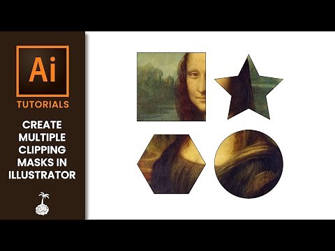 Create Multiple Clipping Masks in Illustrator (Compound Path)